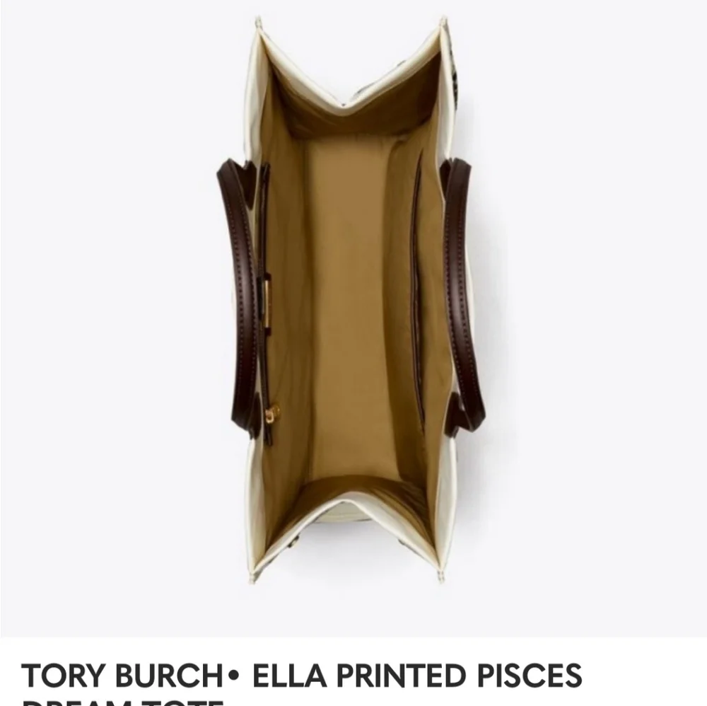BRAND NEW Tory Burch Extra Large ELLA Pisces Tote - Picture 3 of 12